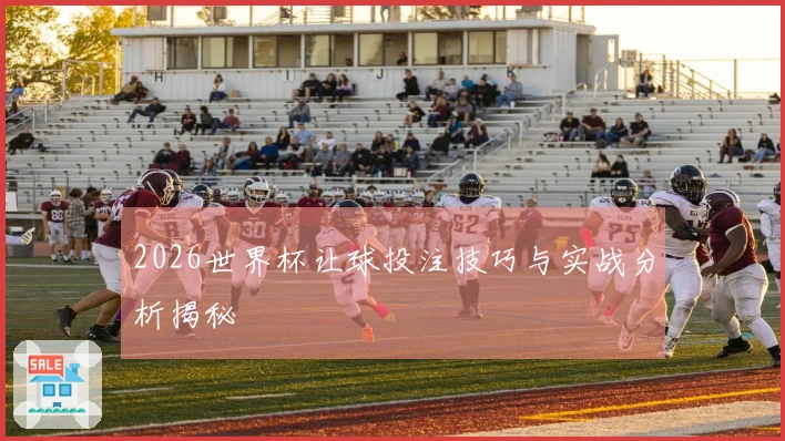2026世界杯让球投注技巧与实战分析揭秘